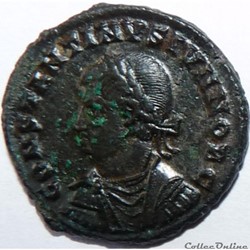 Constantin II 326-327/Antioche/PROVIDENTIAE CAESS