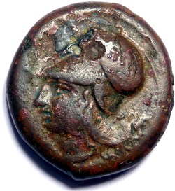 Monnaie de Sicile - Dionisios 1er (Denys l'Ancien 431-367)