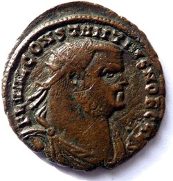 Constance Chlore 296-297/Alexandrie/CONCORDIA MILITVM