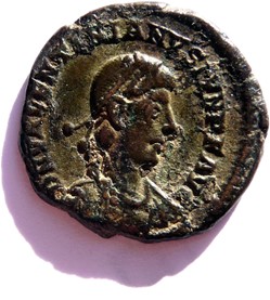 Valentinien II 375-378/Trèves/GLORIA ROMANORVM