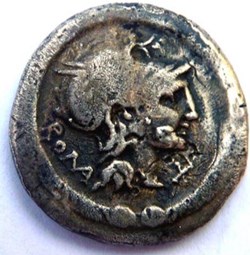 Gens Manlia -113/-112 /Denier/Rome