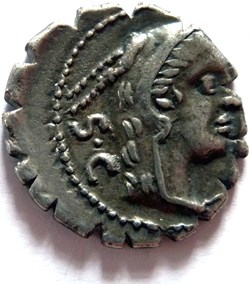 Gens Procilia -80/Denier serratus/Rome/Junon Sospita