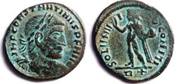 RIC 57/Constantin 1er 316-317/Rome/SOLI INVICTO COMITI