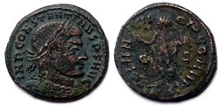 RIC 40/Constantin 1er 315-316/Rome/SOLI INVICTO COMITI