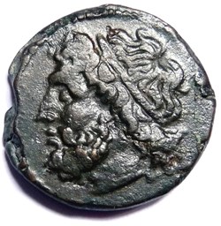 Monnaie de Sicile - Hieron II 270-215 av JC