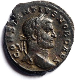 Constance Chlore 296-297/Trèves/GENIO POPVLI ROMANI