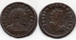 RIC 893/Constantin 1er 312-313/Trèves/SOLI INVICTO COMITI