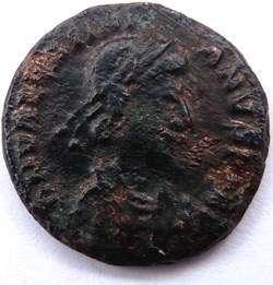 Valentinien II 383-388/Aquilée/VOT X MVLT XV