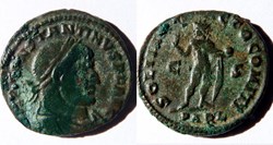 RIC 150/Constantin 1er 316-317/Arles/SOLI INVICTO COMITI