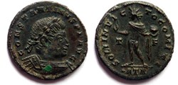 RIC 135/Constantin 1er 317/Trèves/SOLI INVICTO COMITI