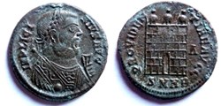 Licinius 1er 318-320/Héraclée/PROVIDENTIAE AVGG