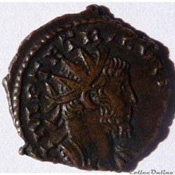 Surfrappe officielle sur Tetricus 1er 271-274