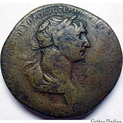 Trajan 116/Sesterce/Rome/RIC II 663