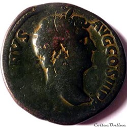 Hadrien 134-138/Sesterce/Rome/RIC II 743