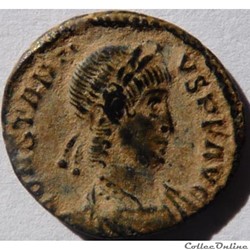 Constance II 342-345/Arles/VICTORIAE DD AVG Q NN