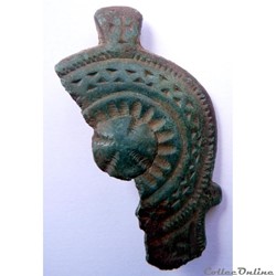 Fragment de fibule romaine tardive ou byzantine