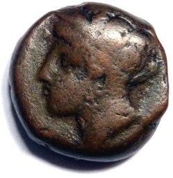 Monnaie de Carthage 400-350 av JC