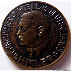30 pfennig à l'effigie d'Hitler