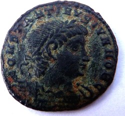 Constantin II 335-337/Antioche/GLORIA EXERCITVS