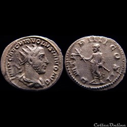 RIC 140 - Rome - Volusien - P M TR P IIII COS II