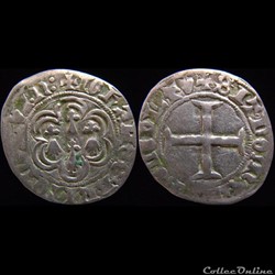 Jean V (1389-1442) - Blanc hexalobe - Nantes
