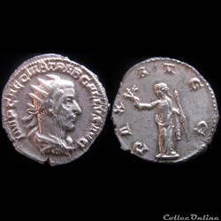 RIC 55a - Rome - Trebonien Galle - Pax Avgg - variante