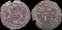 1491 - Charles VIII - Hardi de Bretagne pour Nantes