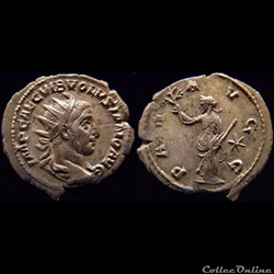 RIC 180 - Rome - Volusien - Pax avgg
