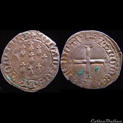 Jean V (1389-1442) - Blanc champ hermines - Rennes
