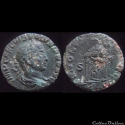 RIC 253b - As - Rome - Volusien - Ivno Martialis