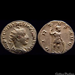 RIC 76 - Rome - Trébonien Galle - Virtvs avgg
