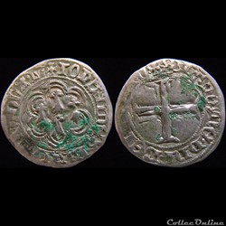 Jean V (1389-1442) - Blanc hexalobe - Nantes
