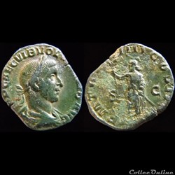 RIC 244 - Rome - Volusien - P M TR P IIII COS II P P
