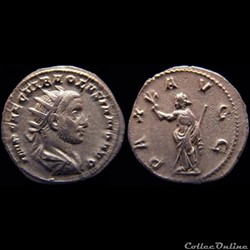 RIC 179 - Rome - Volusien - Pax avgg