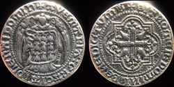1364 et 1420 - Reproduction d'un ange d'or pour Jean IV ou Jean V