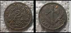 014-Deux francs occupation
