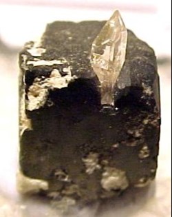 Bixbyite with topaz