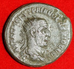 Trajan Decius, Bi TetraDrachma, 250-251D
