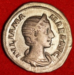 Julia Mamaea, AR Denarius 222-235AD