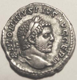 Caracalla, AR Denarius 213-217AD