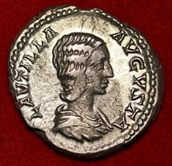 Plautilla, AR Denarius 202-205 AD