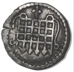 Elizabeth I, 1580-1600 AR halfpenny