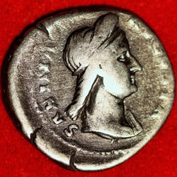 Sabina 132 AD, AR Denarius