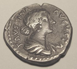 Faustina II (Junior) AR Denarius