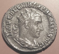 Trebonius Gallus, 251-253 AD, AR Ant