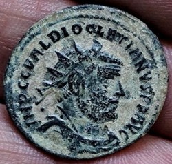 Diocletian, 295-299 AD, AE Ant