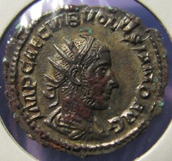 Volusian, 251-253 AD, AR Ant
