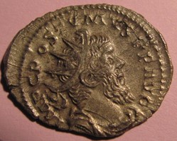 Postumus 260-268 AD, AR Ant