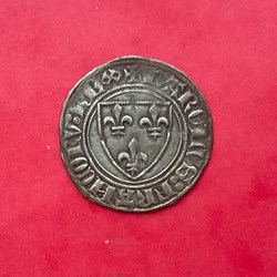Blanc Guenar 1ere émission Charles VI