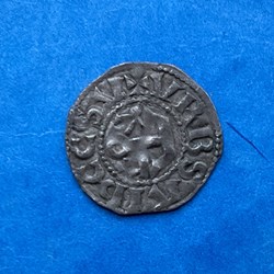 Comté d’Anjou denier Foulques IV le Rechin ou Foulques V